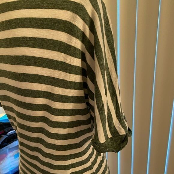 Rachel Zoe striped green & white top, XS - Picture 4 of 11